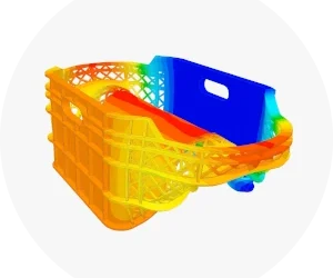 Nonlinear FEA visualization
