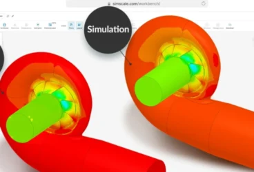 SimScale simulation images showing the benefits of AI simulation