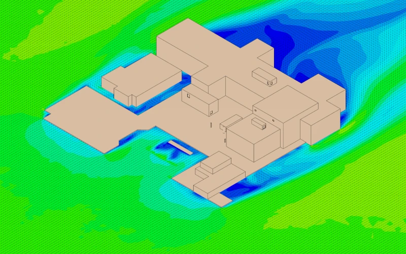 External airflow simulation
