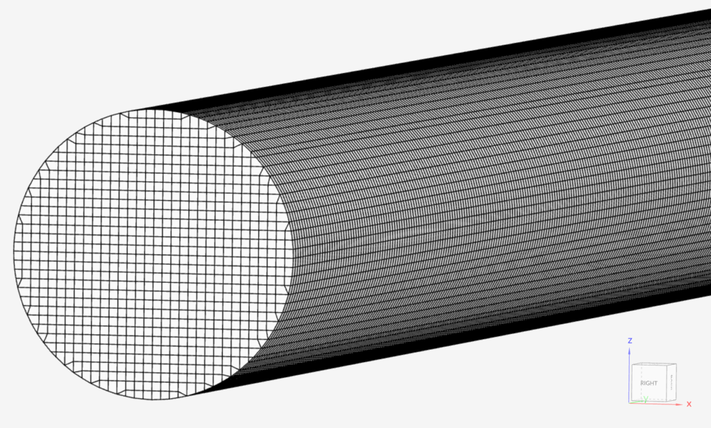 laminar flow multi-purpose validation case fine mesh