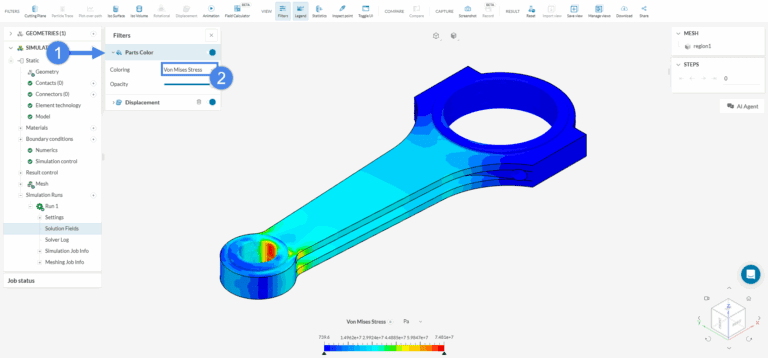 Post Processing Solid Mechanics | Tutorials | SimScale