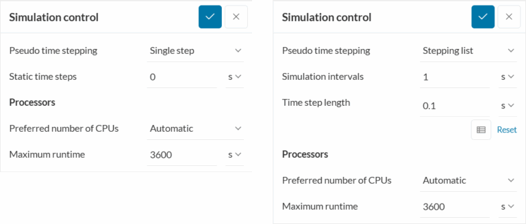 Simulation Control for Structural Analysis | SimScale