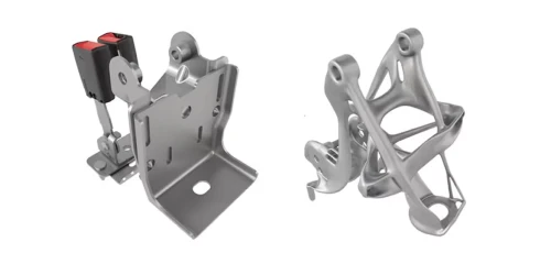 GM Generative Design Seat Bracket