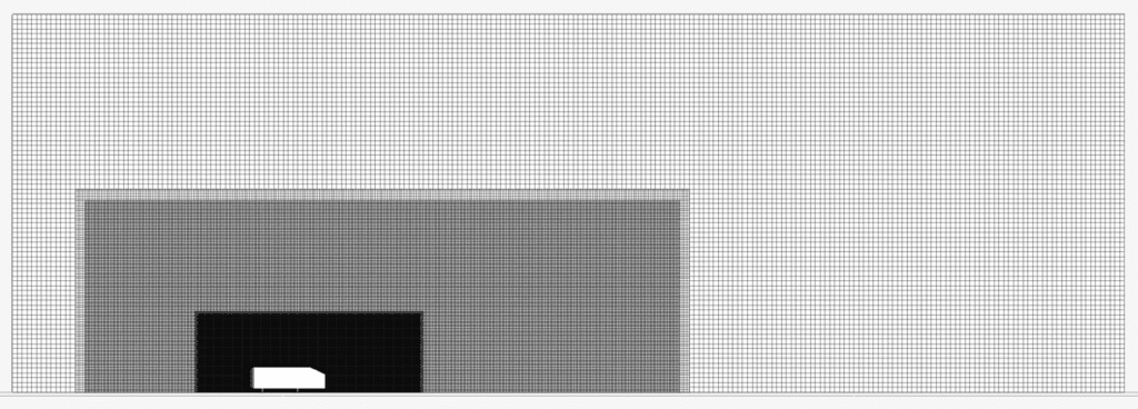 ahmed body simulation mesh