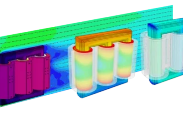 Multiphysics simulation of a transformer