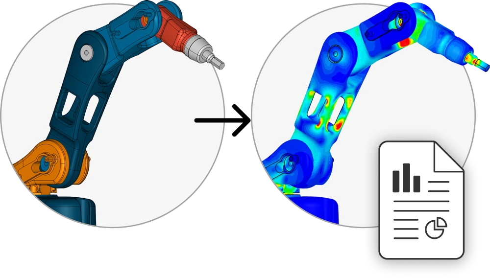 Autogenerated Reports with RFQ automation diagram