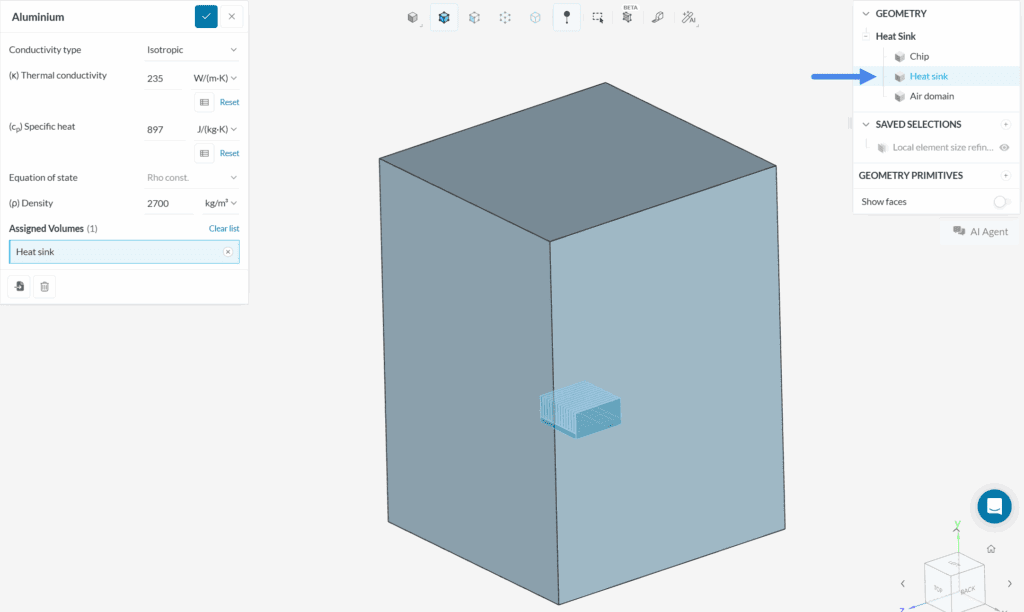 heat sink material definition