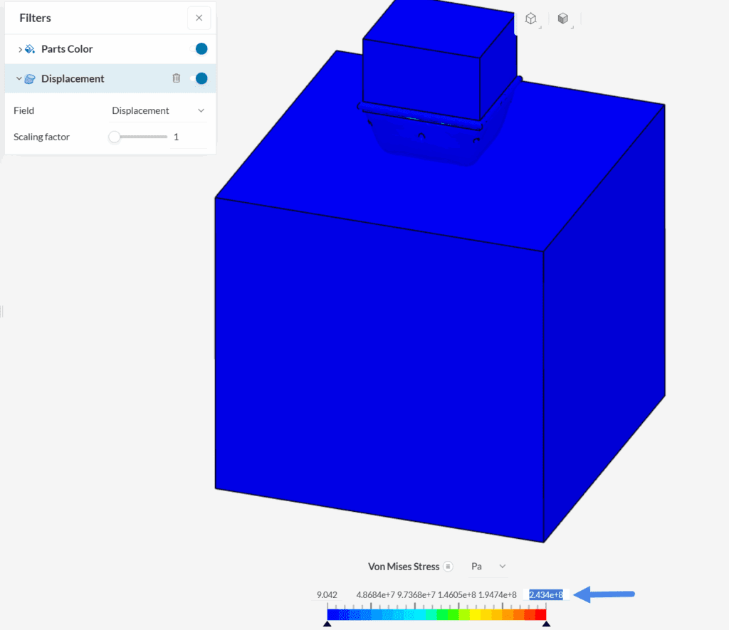 tweaking stress plot online post-processor simscale