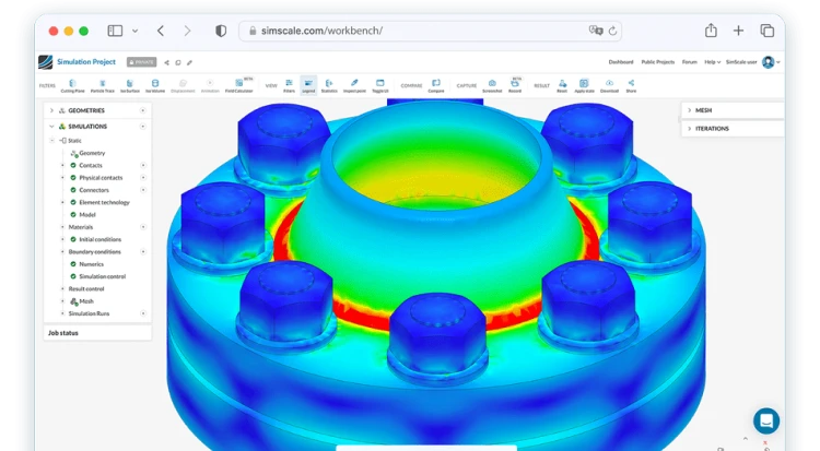 FEA Simulation within SimScale