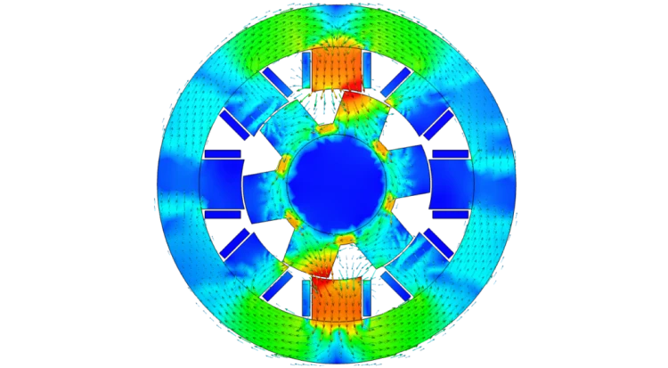  Switch Reluctance Motor simulation in SimScale