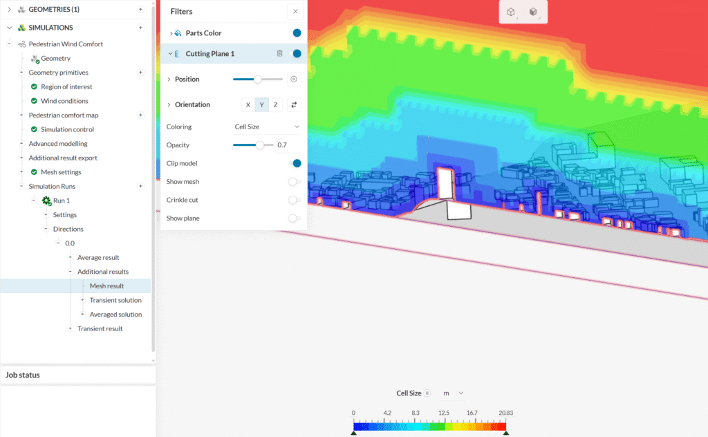 pwc no mesh cells under the terrain