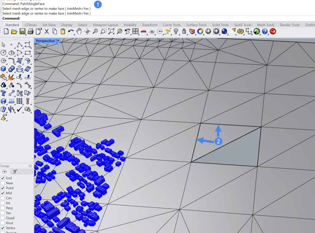 patchsingleface command rhino