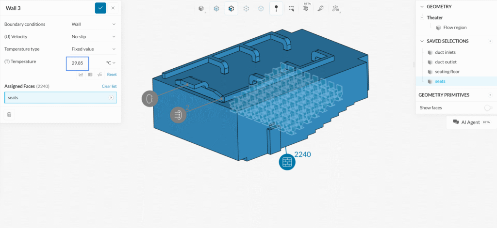 seat boundary condition definition