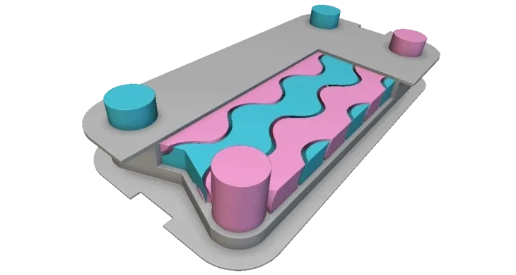 AI driven simulation for a heat exchanger