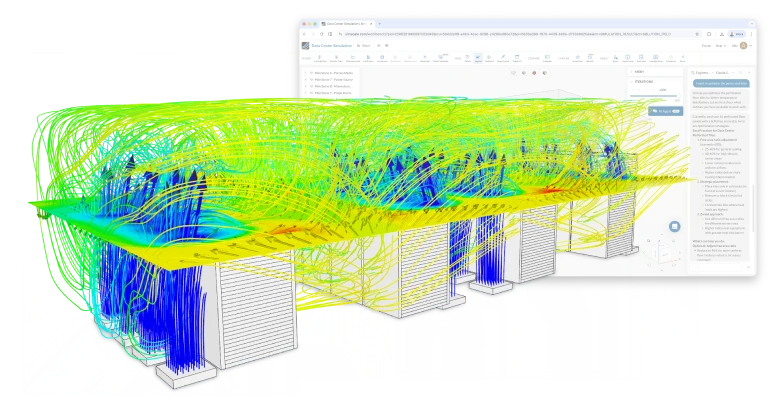 Data Center Cooling & CFD in the browser with SimScale
