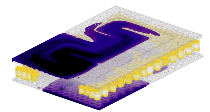 Heat transfer efficiency assessment with SimScale simulation