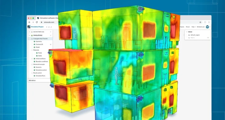 Wind simulation for building code compliance