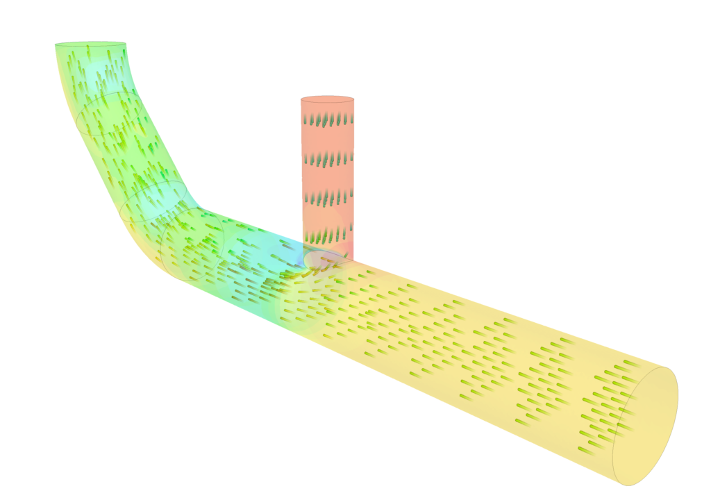 pipe junction tutorial incompressible flow