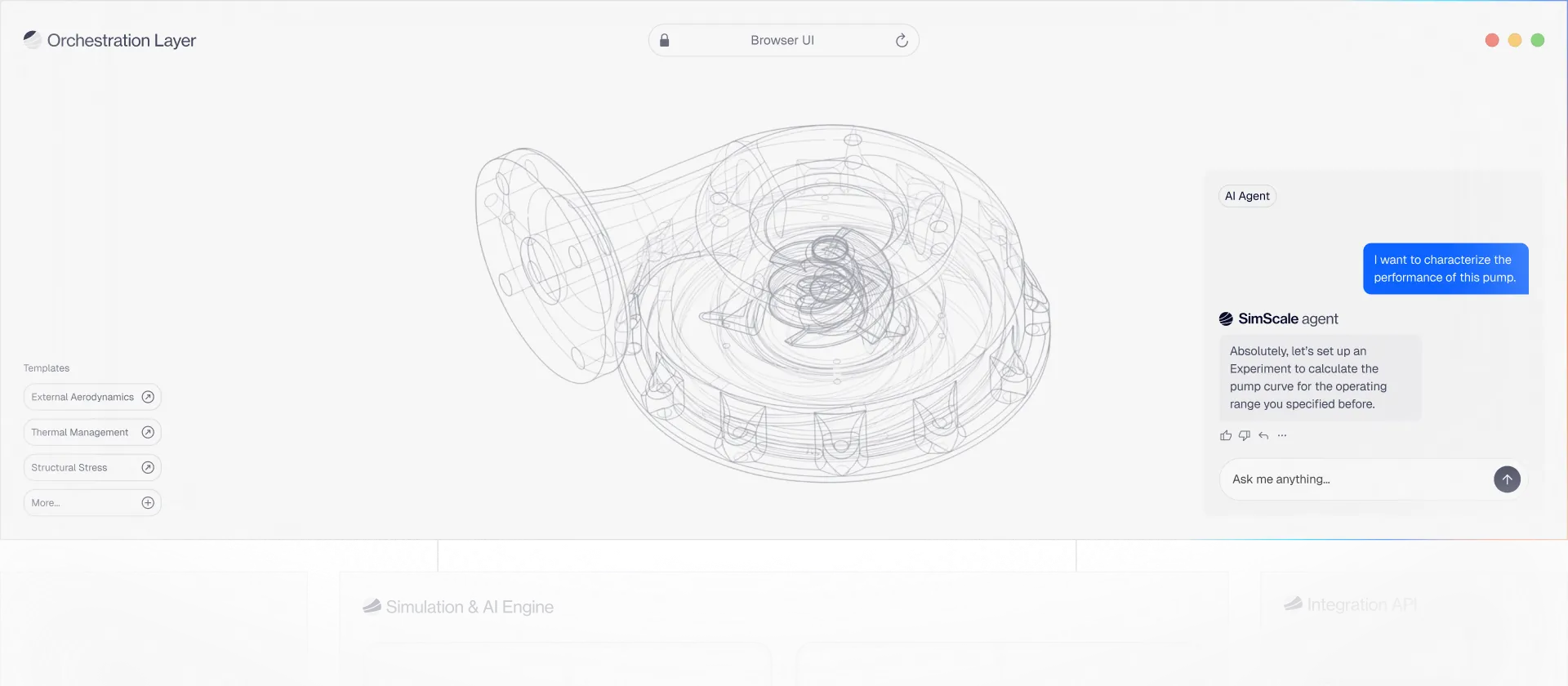 AI-Orchestrated simulation workflows