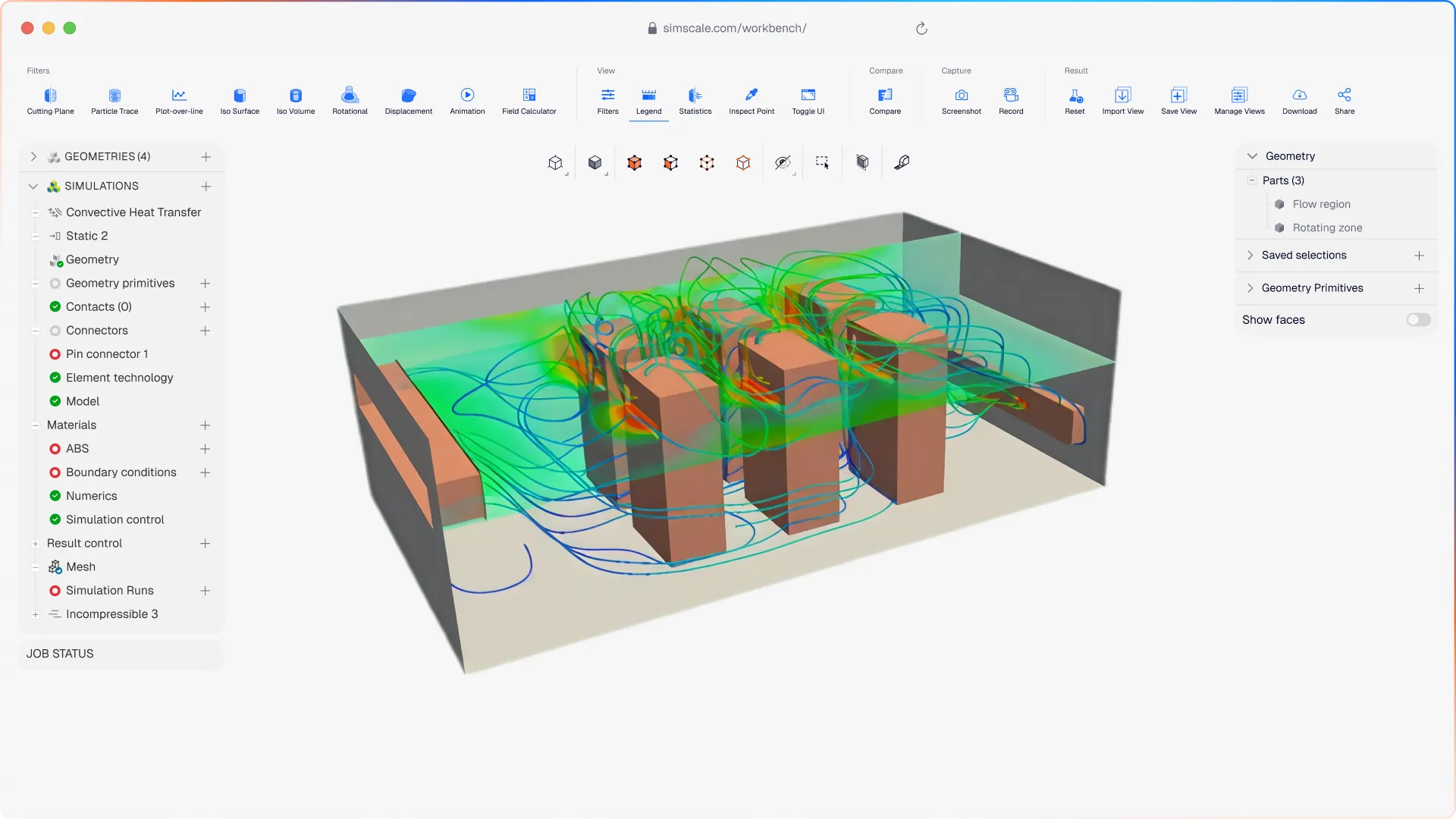 Clean Room Simulation software in the cloud