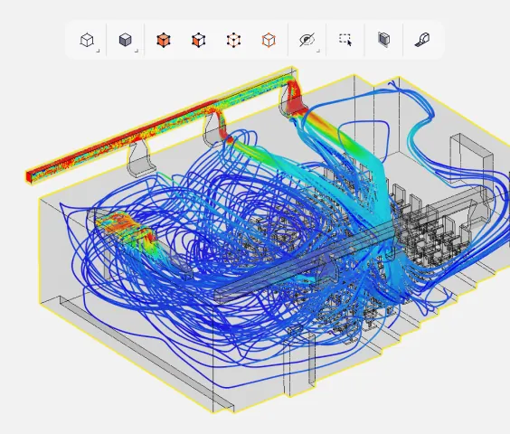 Duct design & pressure drop optimization