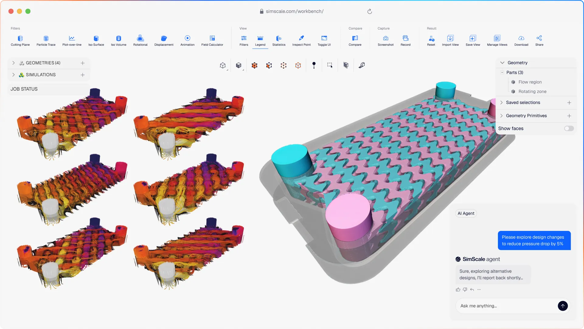 Engineering AI Agentic Simulation Workflows