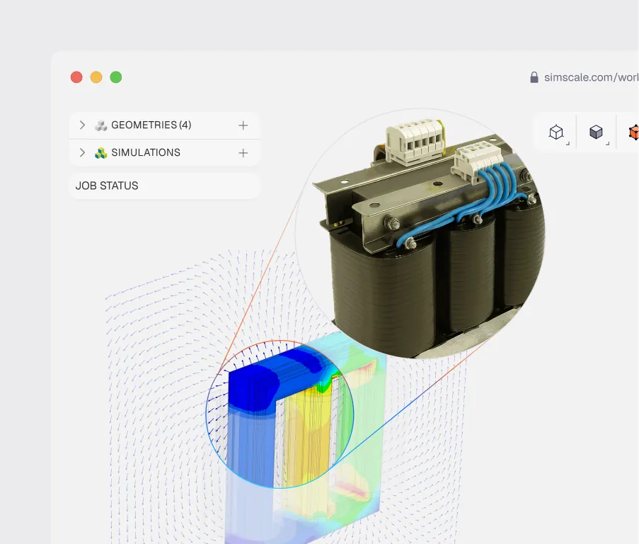 From transformer CAD to validated design, no hardware