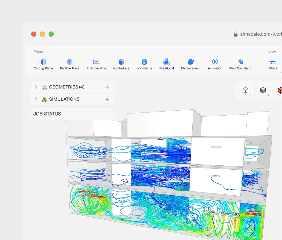 HVAC Simulation for CFD physics