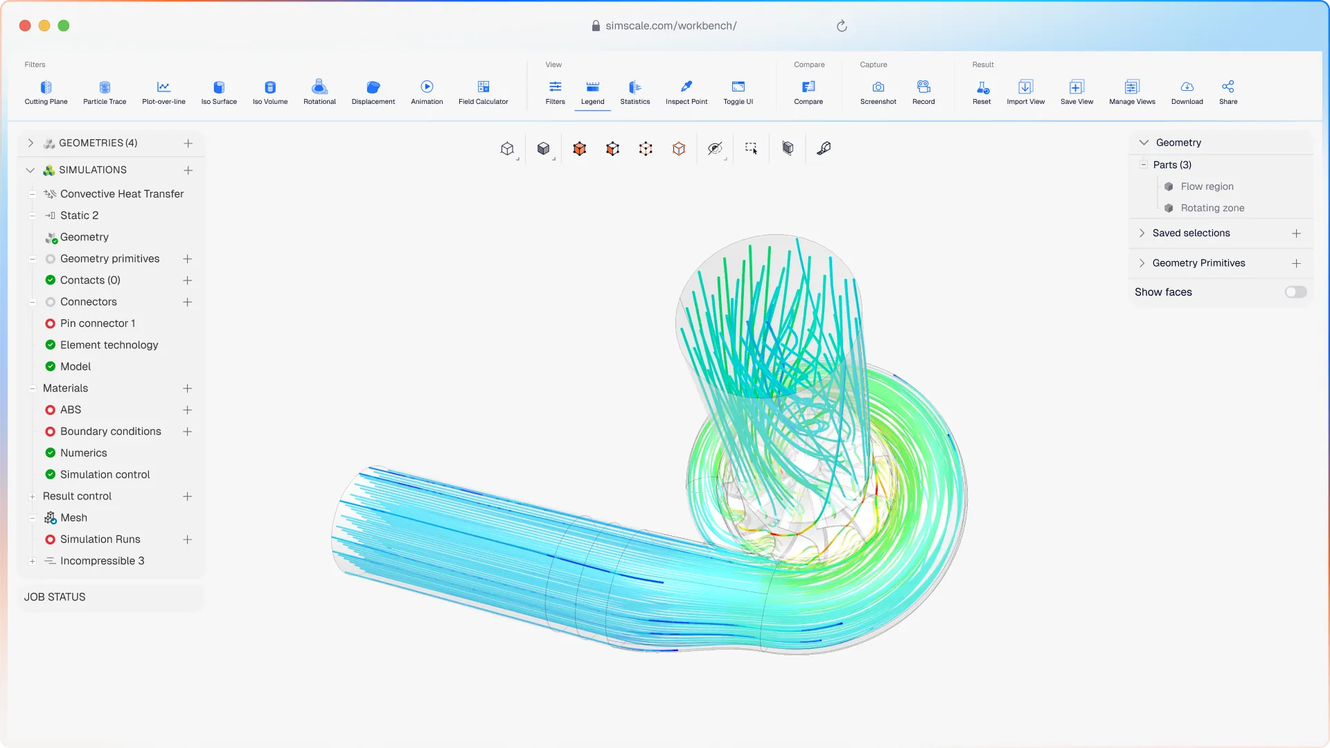 Rotating Machinery Simulation