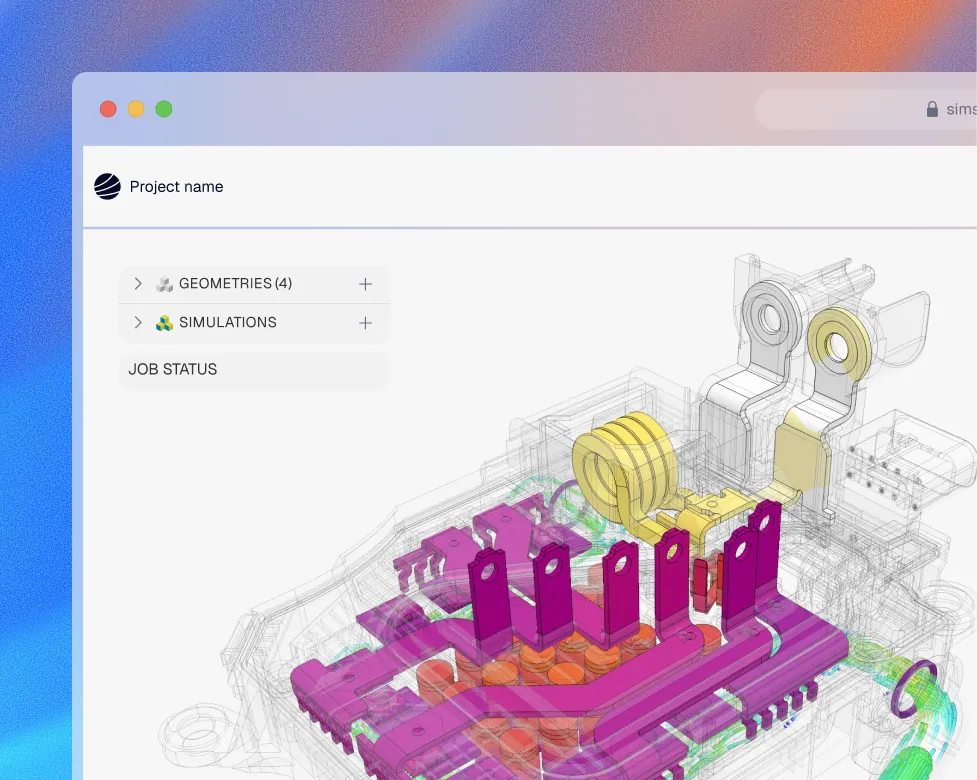 Thermodyanmics simulation software SimScale