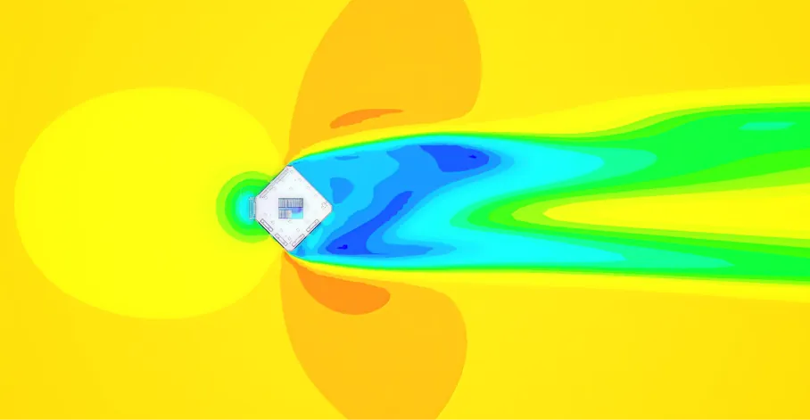 Transient GPU Accelerated CFD Simulation physics