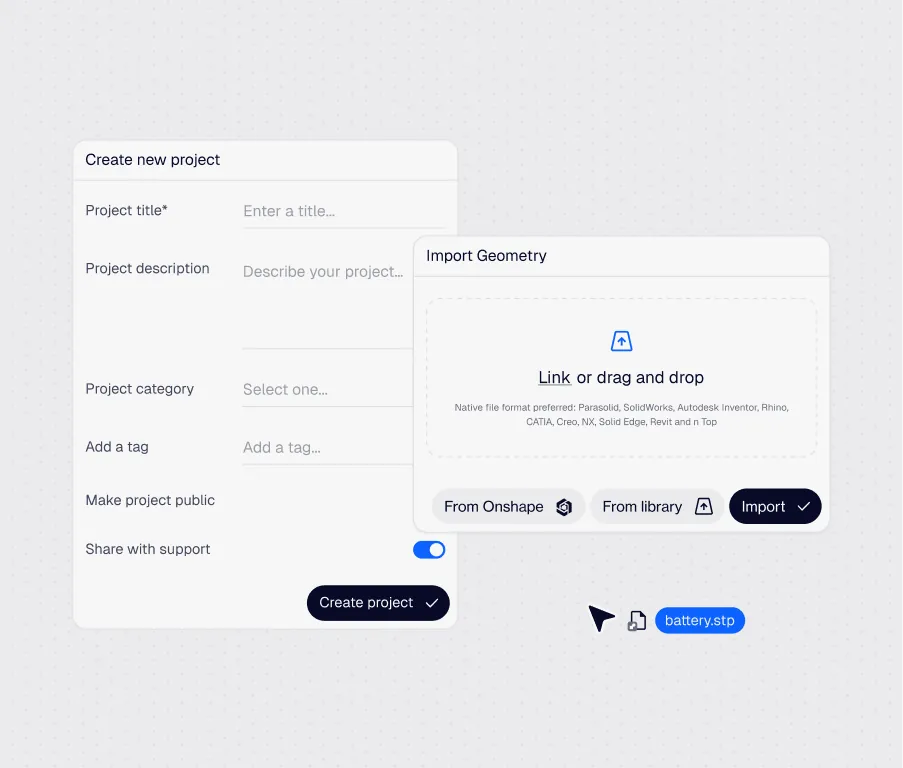 True browser-native simulation