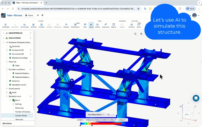 Using the Engineering AI agent in SimScale
