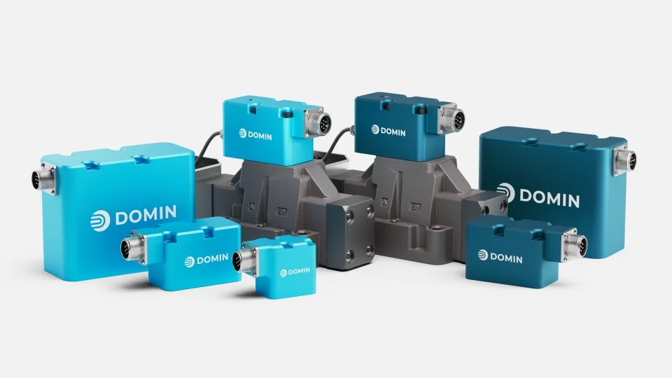 Domin's range of high performance 3D printed hydraulic valves