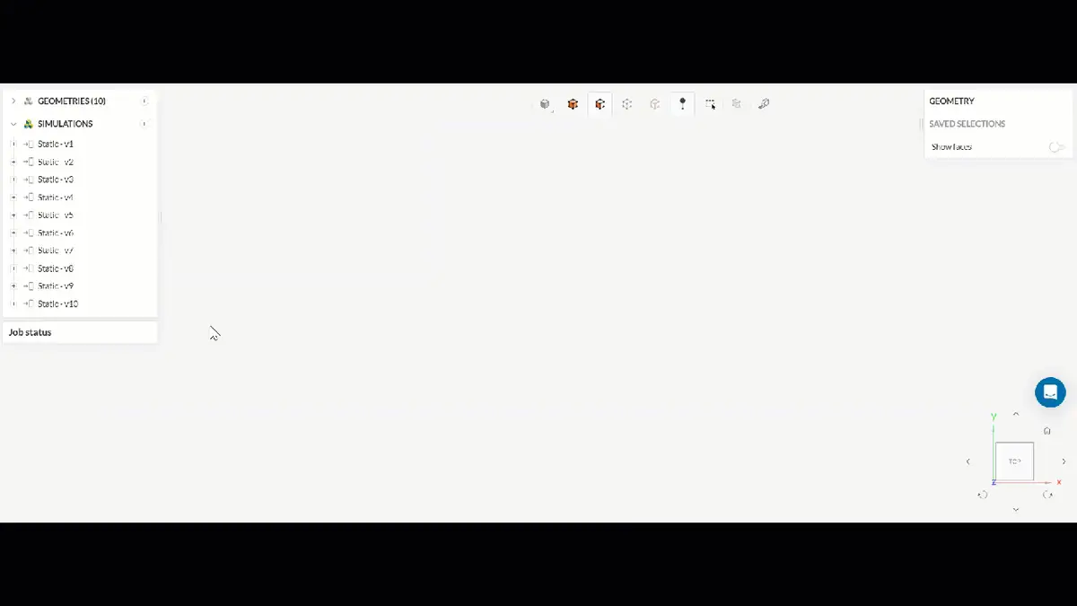 duplicating a project with a geometry geometry