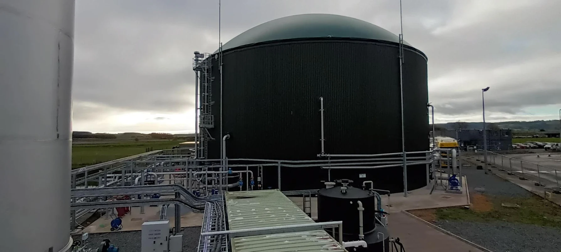 full-size anaerobic reactor tank
