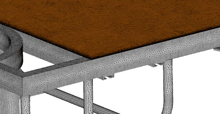 Second natural mode: radial expansion, FEA of a spindle by Carbomech with SimScale