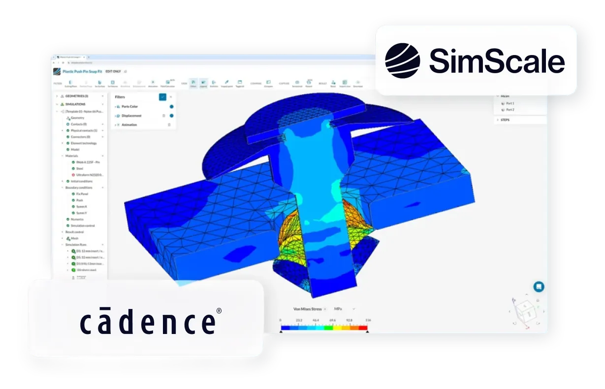 cadence and SimScale