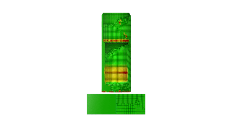 plastic simulation