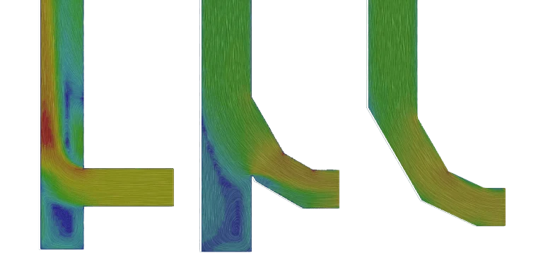 Glanzner Dynamics velocity plot CFD with SimScale