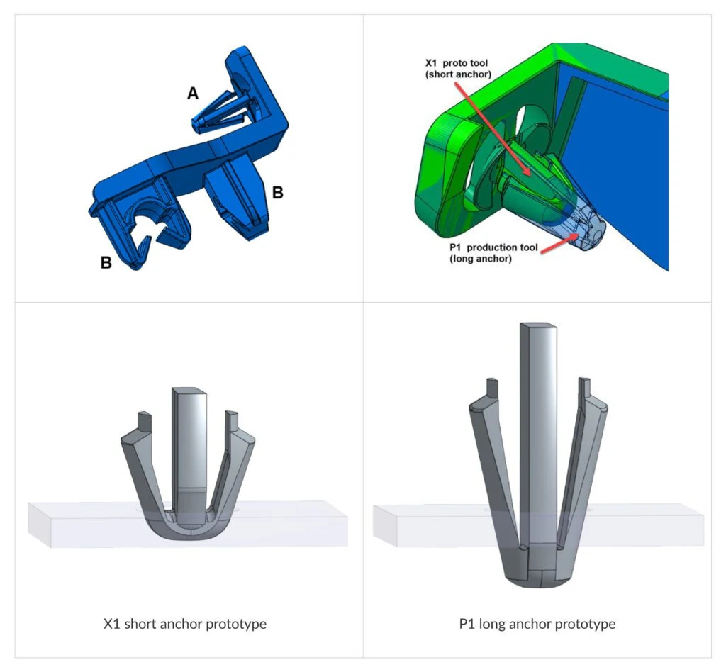 x1 and p1 prototype cad models