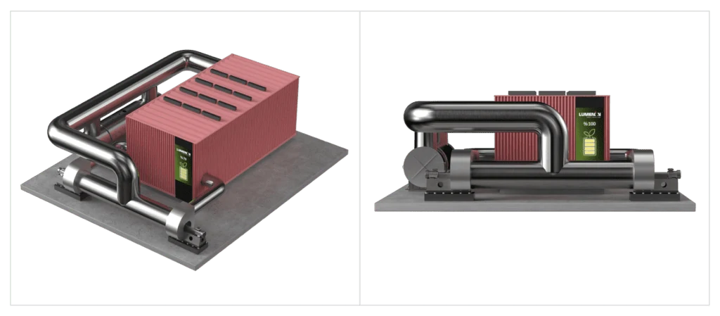 steel core thermal power generation unit