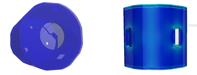 FEA Simulation of the Vacuum Vessel with SimScale