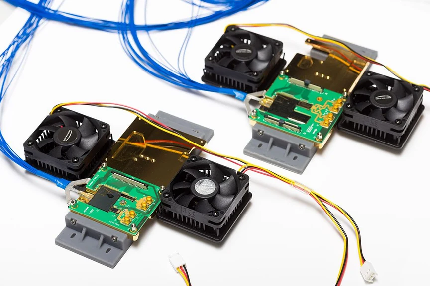 drone-mounted photonics-enabled THz transceivers from the TERAWAY project