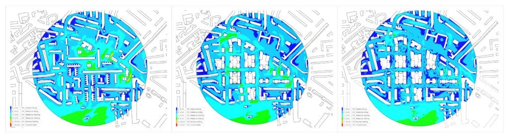 annual pwc of existing, proposed, and proposed with mitigation