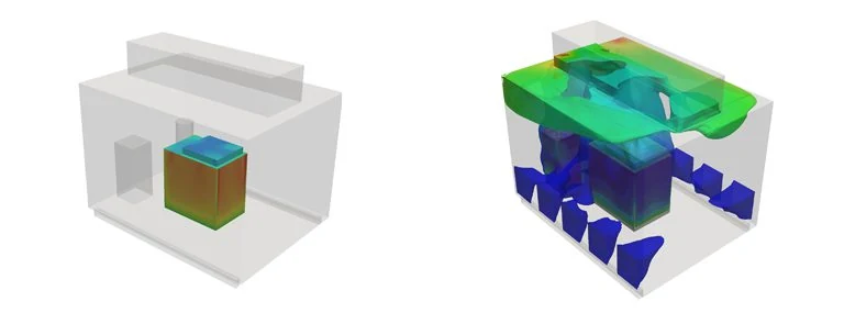 Airflow Simulation of the Cleanroom with SimScale