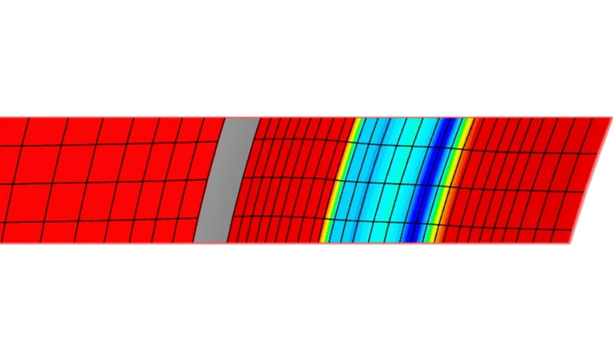 contact pressure simulation of seal