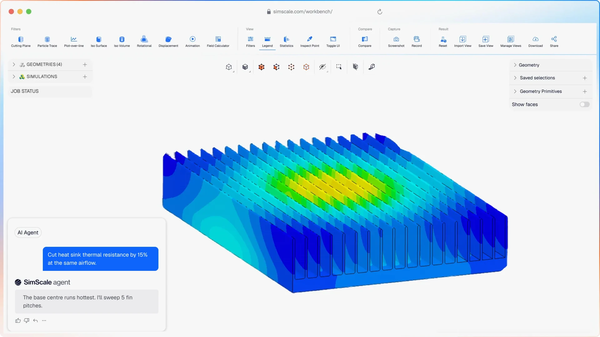 Heat Sink Simulation Software