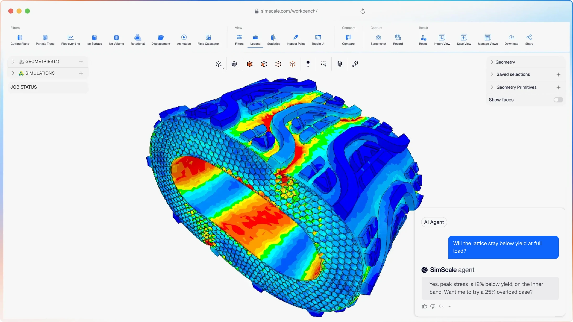 nonlinear structural analysis simulation