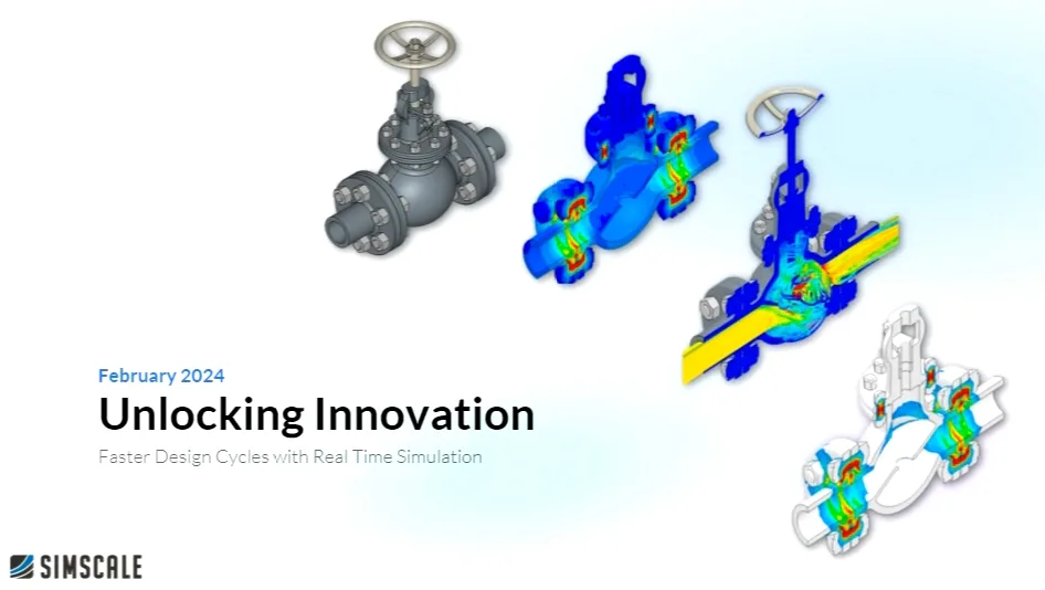 Unlocking Innovation: How Real-Time Simulation with AI is Driving Faster Design Cycles webinar title slide